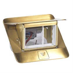 Выдвижной розеточный блок 3 модуля 540151 - фото 17496