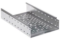 Лоток перфорированный 80х100х3000 мм ДКС RAL 8017 мат 498868017 - фото 17509