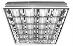 Светильник ЛВО 4х18-CSVT/GR(грильято) под LED лампу ЦБ000000895 - фото 17656