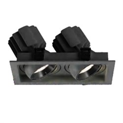 Светильник MS-VORTEX-BUILT-S250x140-2x30W Warm3000 (BK-BK, 50 deg, 230V) (Arlight, IP20 Металл, 5 лет) 058448 - фото 176689