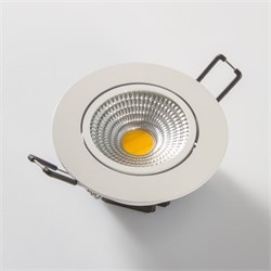 Светильник FL-LED Consta B 7W White 4200K    белый 7Вт 560Лм (  встр. пов.)(S410) D=85мм d=68мм h=45мм 608840 - фото 17724