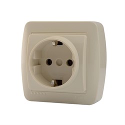 Демет Розетка с/з крем (711-0300-122) 711-0300-122 - фото 17737