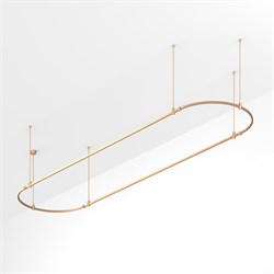 Основание ART-APRIORI-OVAL-ROD-800-4000x1000 (GD) (Arlight, IP20 Металл, 3 года) 054531 - фото 178307