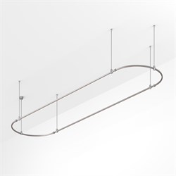 Основание ART-APRIORI-OVAL-ROD-800-4000x1000 (TN) (Arlight, IP20 Металл, 3 года) 054532 - фото 178313