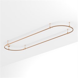 Основание ART-APRIORI-OVAL-ROD-200-4000x1000 (GD) (Arlight, IP20 Металл, 3 года) 054527 - фото 178329