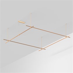 Основание ART-APRIORI-QUADRAT-ROD-800-3000x3000 (GD) (Arlight, IP20 Металл, 3 года) 054504 - фото 178375