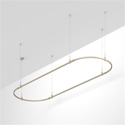 Основание ART-APRIORI-OVAL-HANG-3000x1000 (OG) (Arlight, IP20 Металл, 3 года) 054413 - фото 178381