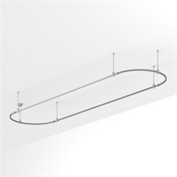 Основание ART-APRIORI-OVAL-ROD-400-4000x1000 (TN) (Arlight, IP20 Металл, 3 года) 054530 - фото 178395