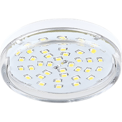 Ecola Light GX53 LED  8,0W Tablet 220V 4200K 27x75 прозрачная 30000h T5TV80ELC - фото 17850