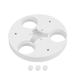 Крепление ARL-WAVE-1815-S-3-KIT White (Arlight, Металл) 050427 - фото 180655