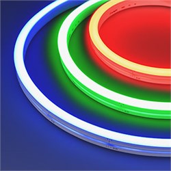 Лента герметичная WAVE-SIDE-PU-H120-06x12mm 24V RGB (8 W/m, IP68, 5m, wire x2) (Arlight, Вывод боковой, 3 года) 052423 - фото 180786