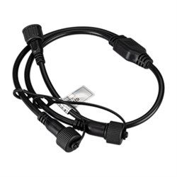 Коннектор питания ARD-CLASSIC-SYNC-RGB Black (230V, 2 ports) (Ardecoled, Закрытый) 031802-2 - фото 181114