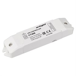 Контроллер CT408 (12-24V, 96-192W) (Arlight, IP20 Пластик, 1 год) 021606-1 - фото 181325