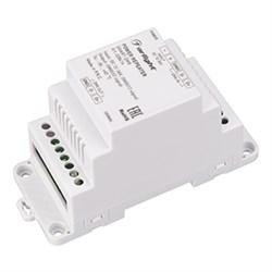 Усилитель SMART-DMX (12-36V, 1CH, DIN) (Arlight, IP20 Пластик, 5 лет) 028414-1 - фото 181381
