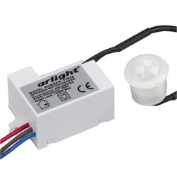 Датчик движения PIR18 (угол 360°, IP44) (Arlight, -) 017840-1 - фото 181403