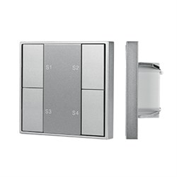 INTELLIGENT ARLIGHT Кнопочная панель DALI-201-23-1G-4SC-IN Silver (BUS, Frame) (IARL, IP20 Металл, 3 года) 048184 - фото 181734