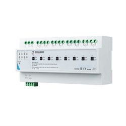 INTELLIGENT ARLIGHT Релейный модуль DALI2-708-82-ADDR-DRO-DIN Grey (230V, 8x16A) (IARL, IP20 Пластик, 3 года) 050548-1 - фото 181811
