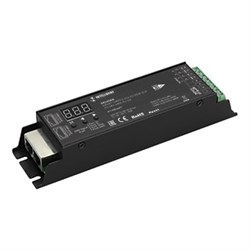 INTELLIGENT ARLIGHT Декодер SMART-DMX512-304-83-RDM-SUF Black (12-48V, 4x8A, RJ-45) (IARL, IP20 Металл, 5 лет) 028444(1) - фото 181908