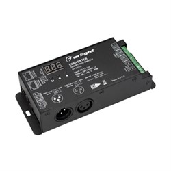 Конвертер SMART-K24-DMX512 (12-24V, SPI, 2.4G) (Arlight, IP20 Металл, 5 лет) 027128-1 - фото 181915