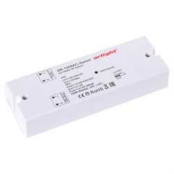 Контроллер-выключатель SR-1009AC-SWITCH (230V, 1.2A) (Arlight, IP20 Пластик, 3 года) 020935-1 - фото 181969