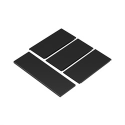 INTELLIGENT ARLIGHT Накладка панели KNX-23-4G-SUF Black (Backlightless) (IARL, IP20 Металл, 2 года) 052878-1 - фото 182108