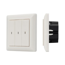 Панель Knob SR-KN0300-IN White (KNX, DIM) (Arlight, -) 023849-1 - фото 182128