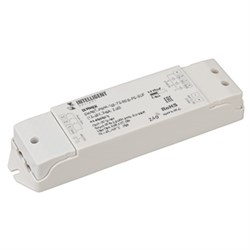 INTELLIGENT ARLIGHT Диммер SMART-PWM-103-72-RGB-PS-SUF Grey (12-48V, 3x6A, 2.4G) (IARL, IP20 Пластик, 5 лет) 023023(1) - фото 182249