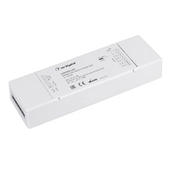 Контроллер SMART-K41-MULTI-PUSH-SUF (12-48V, 5x6A, RGB-MIX, 2.4G) (Arlight, IP20 Пластик, 5 лет) 032988-1 - фото 182251
