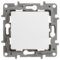 ETIKA Кнопка НО/НЗ белая 6АХ 672214 - фото 18232