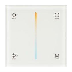 Панель Sens SMART-P21-MIX White (12-24V, 2.4G) (Arlight, IP20 Пластик, 5 лет) 025167-1 - фото 182387