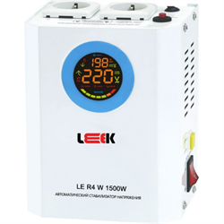Стаб. напр-я LE R4 W 2000W (настен) 140-270V, IP20 (4) рел.  (19,5*25*14см) LEEK LE 09010100-0016 - фото 18246