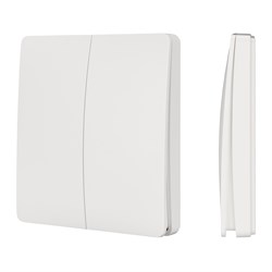 INTELLIGENT ARLIGHT Кнопочная панель KINETIC-801-22-2G-WP-SUF White (No battery, IP67, 433Mhz) (IARL, IP67 Пластик, 3 года) 043317-1 - фото 182668