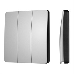 INTELLIGENT ARLIGHT Кнопочная панель KINETIC-801-22-3G-WP-SUF Silver (No battery, IP67, 433Mhz) (IARL, IP67 Пластик, 3 года) 051683-1 - фото 182678
