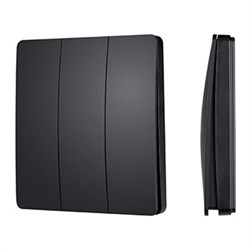 INTELLIGENT ARLIGHT Кнопочная панель KINETIC-801-22-3G-WP-SUF Black (No battery, IP67, 433Mhz) (IARL, IP67 Пластик, 3 года) 051675-1 - фото 182684