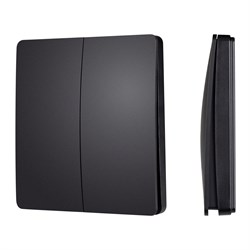 INTELLIGENT ARLIGHT Кнопочная панель KINETIC-801-22-2G-WP-SUF Black (No battery, IP67, 433Mhz) (IARL, IP67 Пластик, 3 года) 048257-1 - фото 182688