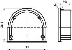 VS 89811 ENDKAPPE- заглушка 562499.01 - фото 18279