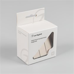 Механизм выключателя трехклавишный непроходной SWT-MK03-PL-GD-V (250V, 10A) (Arlight, -) 049899 - фото 182828