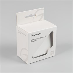 Механизм выключателя одноклавишный непроходной SWT-MK01-PL-WH-V (250V, 10A) (Arlight, -) 049867 - фото 182863