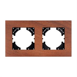 Рамка из натурального дерева FRM-XSILO-WD-2-NL (Arlight, -) 050871 - фото 183056