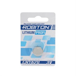 ROBITON PROFI R-CR1620-BL1 CR1620 BL1 (блистер 1шт) 13056 - фото 183120