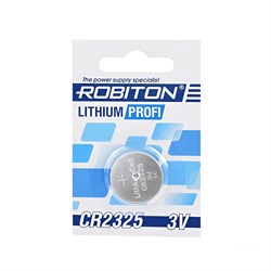 ROBITON PROFI R-CR2325-BL1 CR2325 BL1(блистер 1шт) 14629 - фото 183145