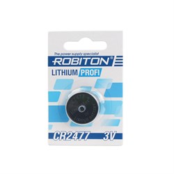 ROBITON PROFI R-CR2477-BL1 CR2477 BL1(блистер 1шт) 17454-1 - фото 183147