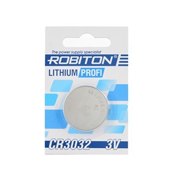 ROBITON PROFI R-CR3032-BL1 CR3032 BL1(блистер 1шт) 14633 - фото 183148