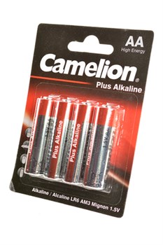 Camelion Plus Alkaline LR6-BP4 LR6 BL4(блистер4шт) 07319 - фото 183174