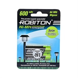 ROBITON SOLAR 600MHAA-2 BL2(блистер2шт) 13905-1 - фото 183182