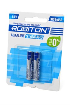 ROBITON STANDARD LR03 BL2(блистер 2шт) 12293 - фото 183243