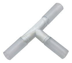 Муфта T - коннектор для дюралайта LED 3W ?13мм 124-221 - фото 18335