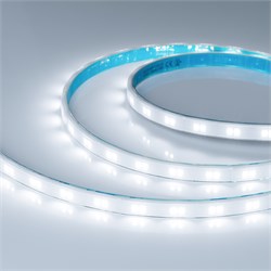 Лента герметичная XRT-TPU-A80-12mm 24V White6000 (10 W/m, IP67, 5m) (Arlight, CRI>90) 055552