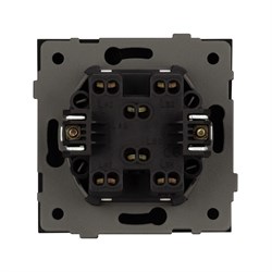 Механизм выключателя одноклавишный проходной SWT-TENDO-MKP1-SFPL-GR (230V, 10A) (Arlight, -) 054581