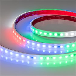Лента герметичная DMX-PS-B70-14mm 24V RGBW-White-PX7 (17 W/m, IP67, 5060, 5m) (Arlight, -) 056719